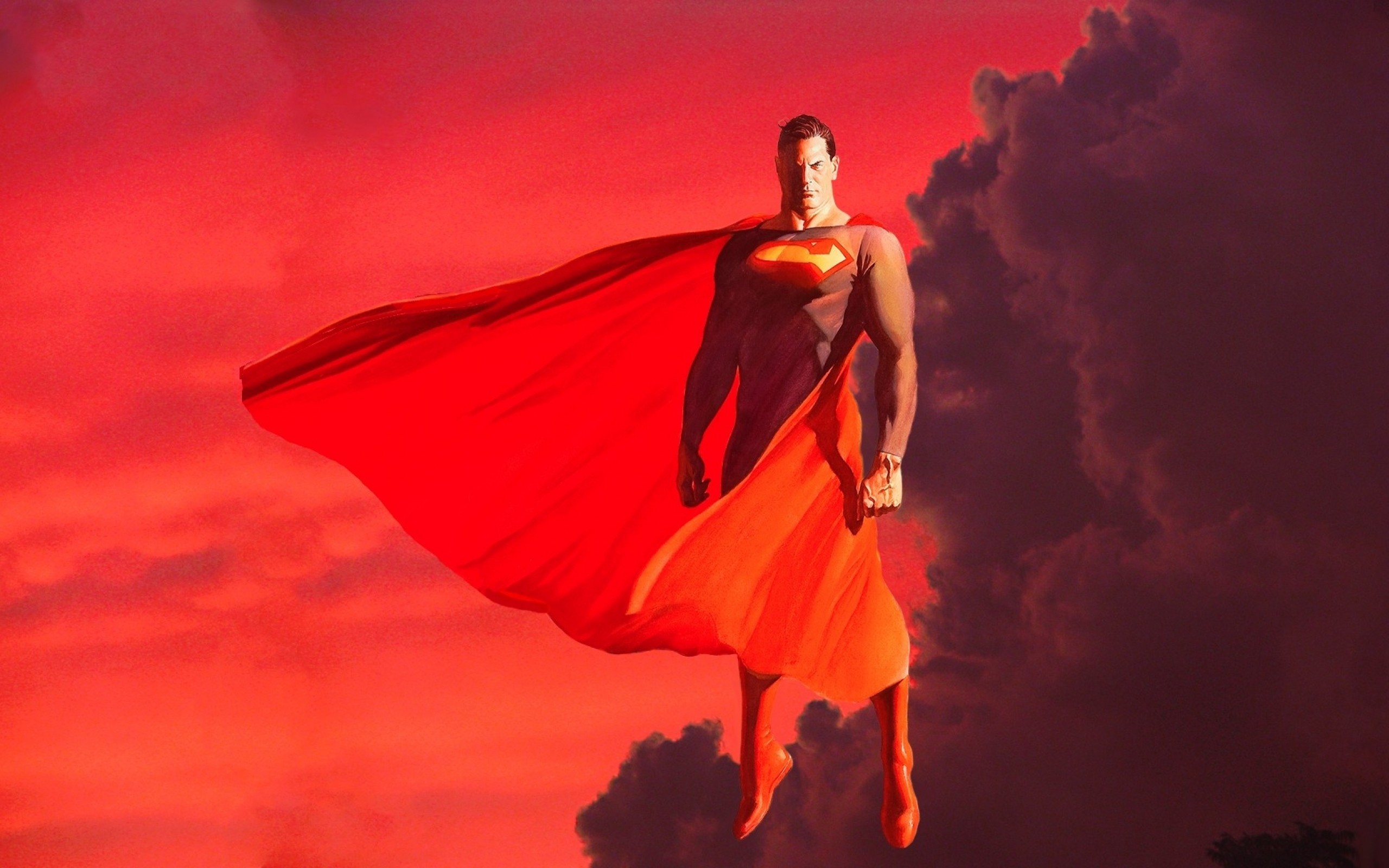 2560x1600, Dc Comics Superman Alex Ross Wallpaper Hd - Alex Ross Wallpaper Hd - HD Wallpaper 