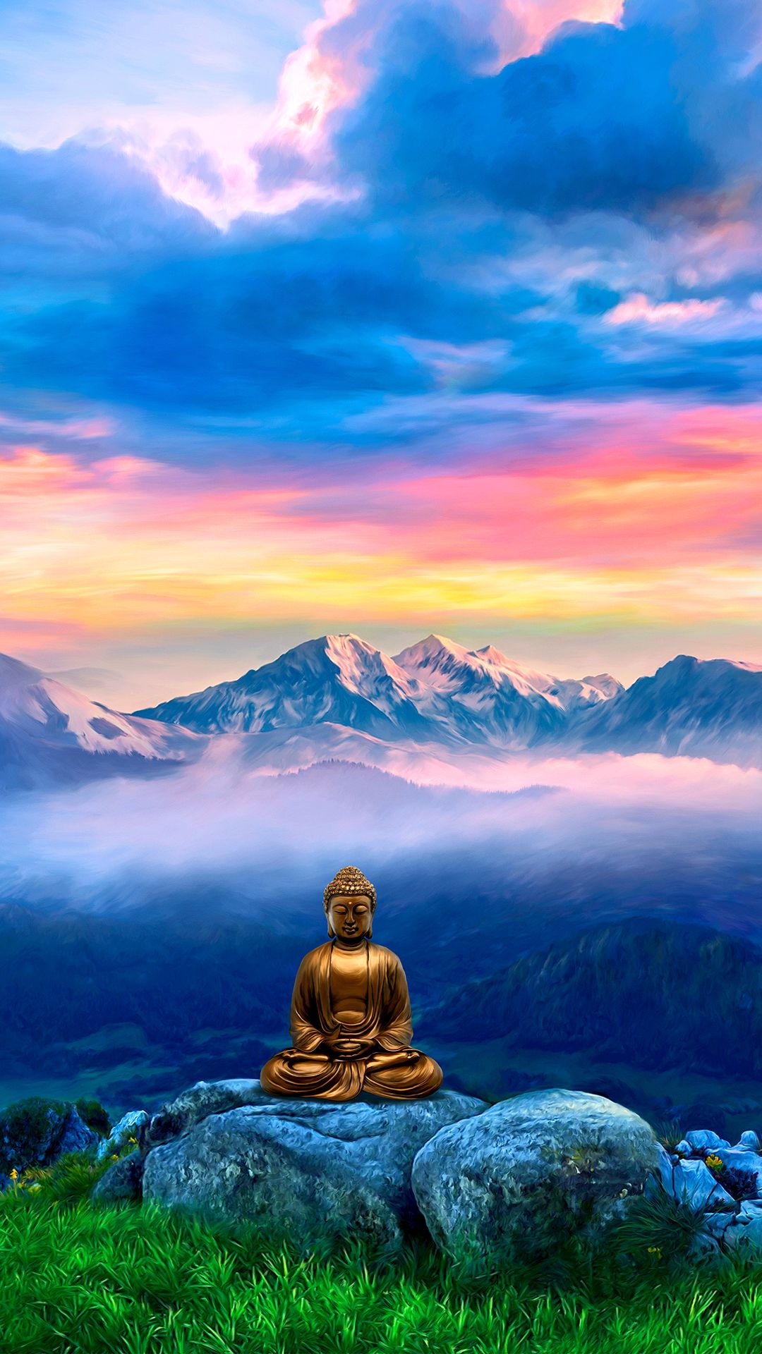 Meditation Wallpaper For Mobile - HD Wallpaper 