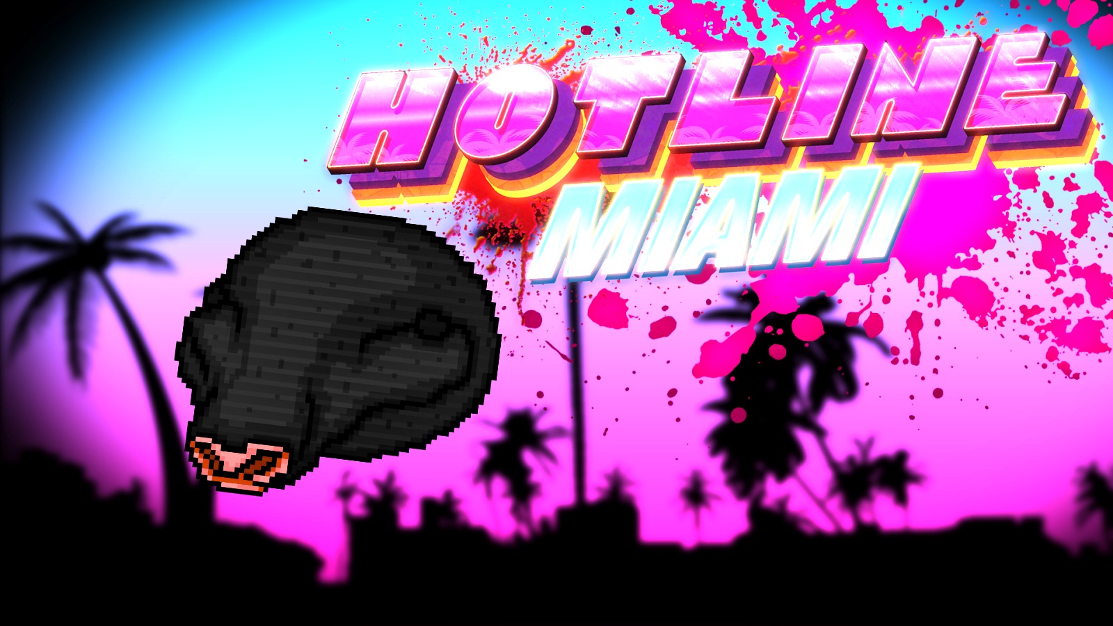 Hotline Miami - HD Wallpaper 