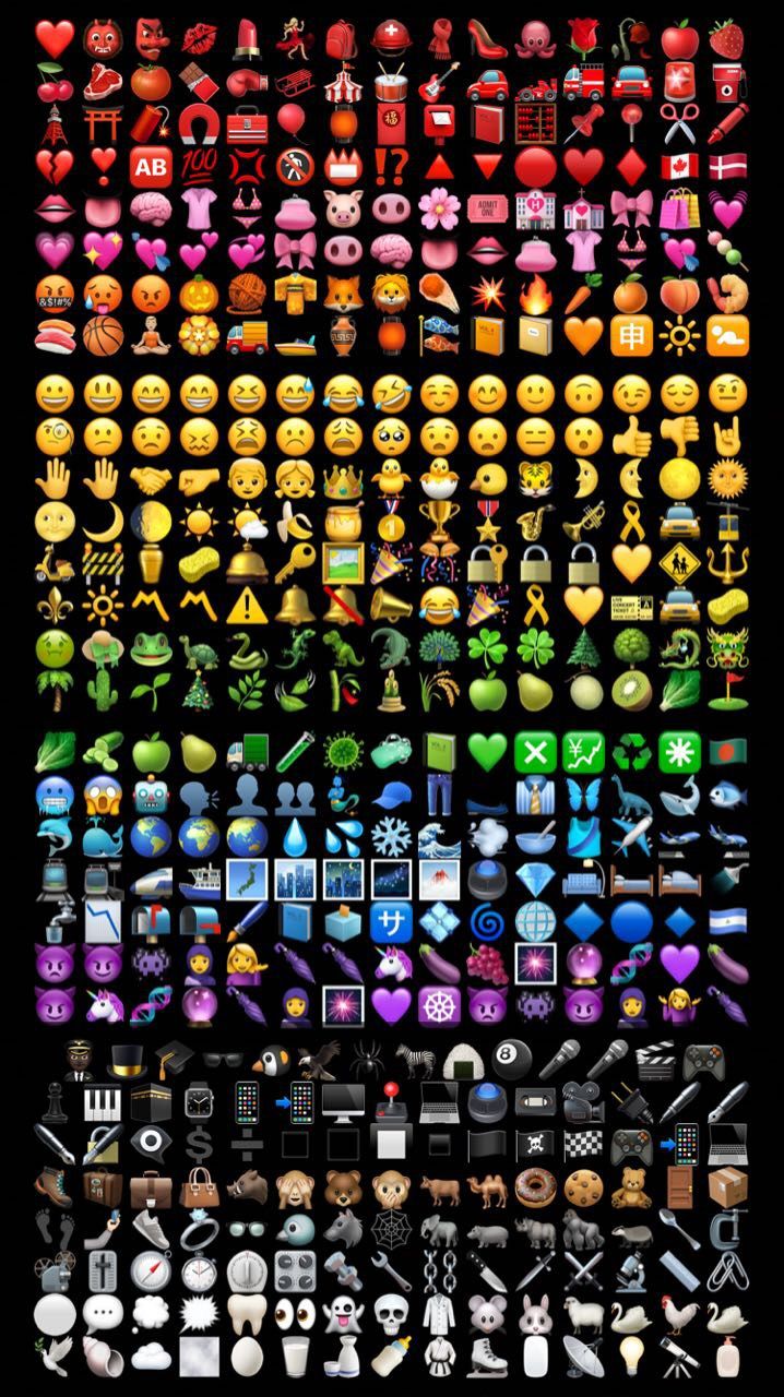 Emoji Wallpaper For Iphone - HD Wallpaper 