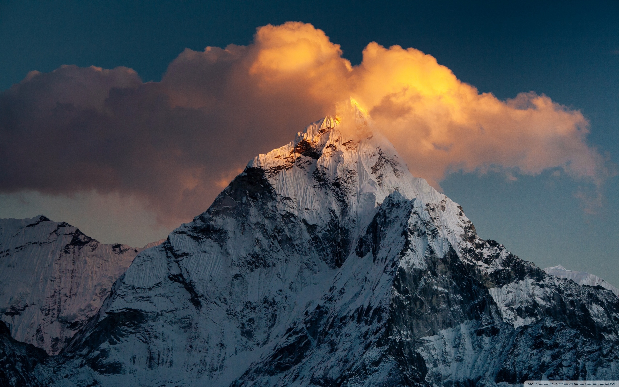 Mountain Of Nepal 4k - HD Wallpaper 