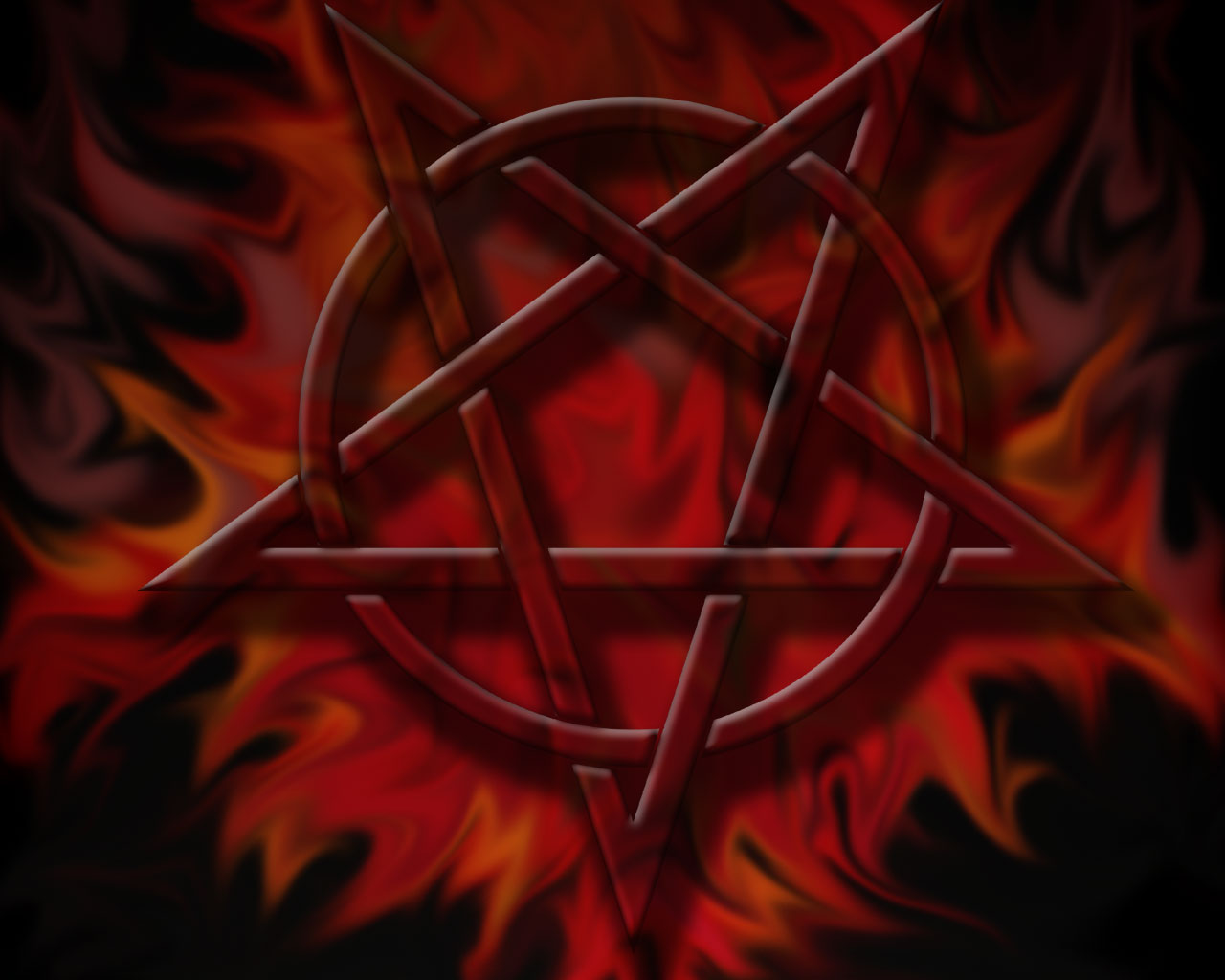 Pentagram Wallpapers - Demon Wallpaper 3d - 1280x1024 Wallpaper 