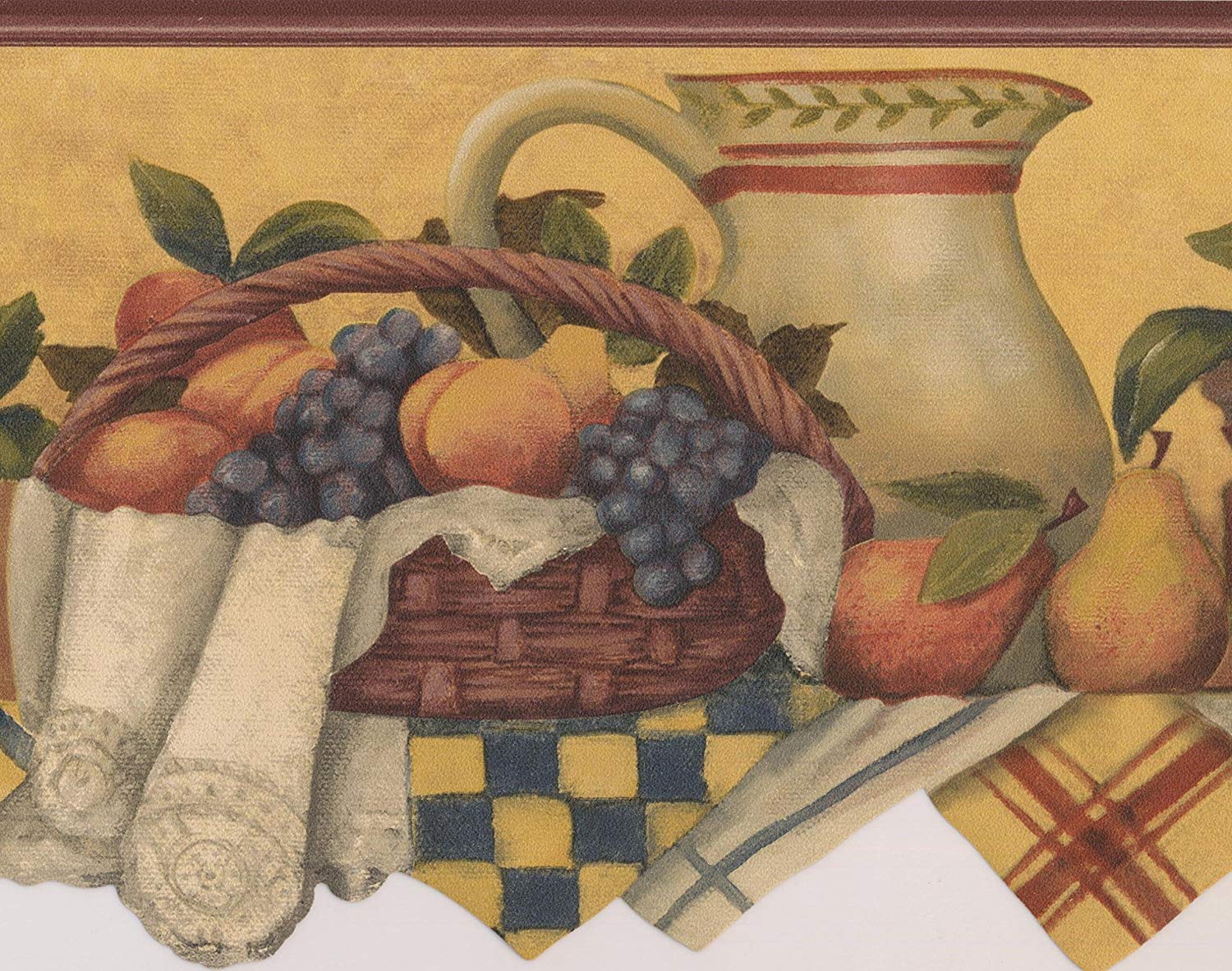 Papier Peint De Cuisine Avec Fruit - HD Wallpaper 