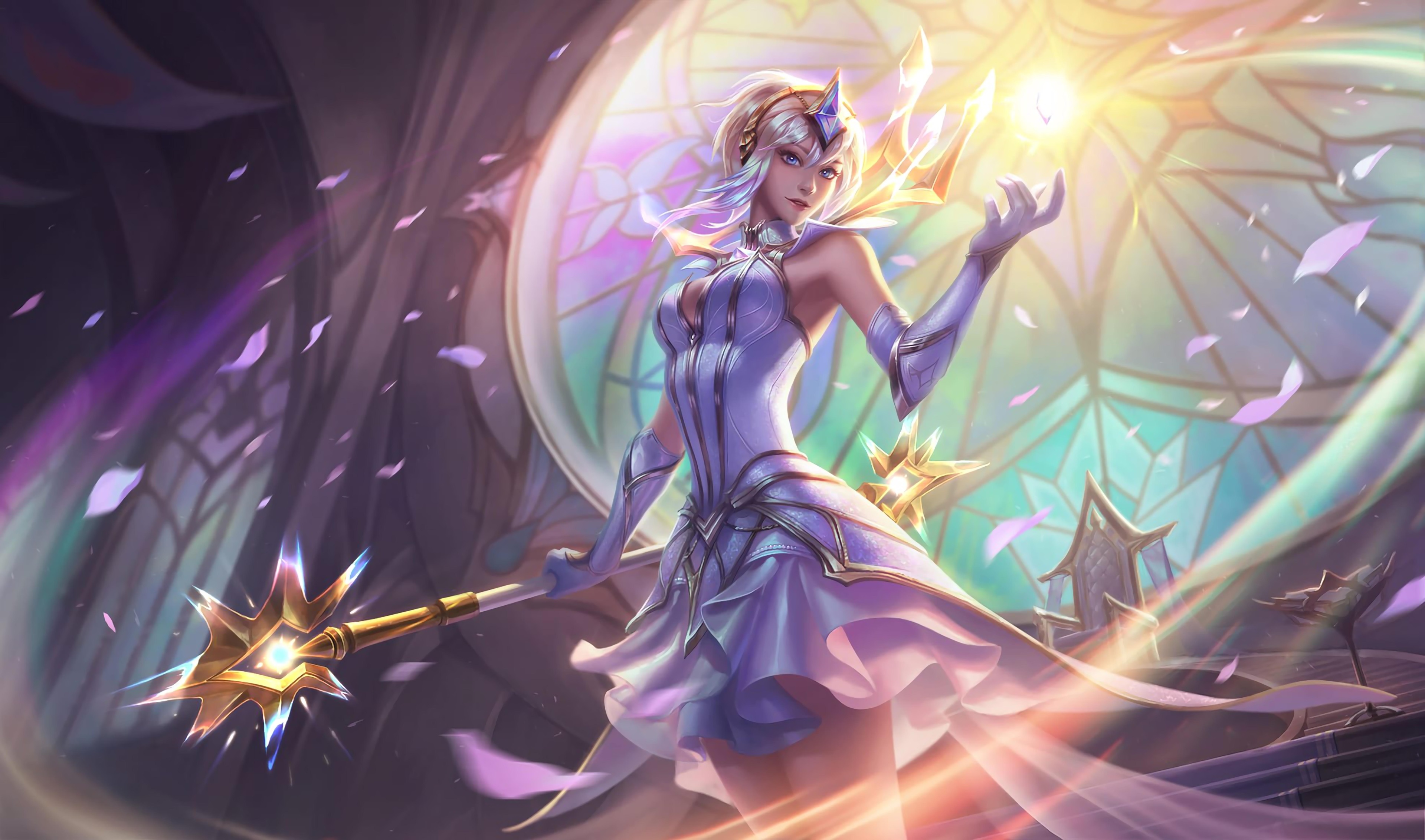 Elementalist Lux Wallpaper Hd - HD Wallpaper 
