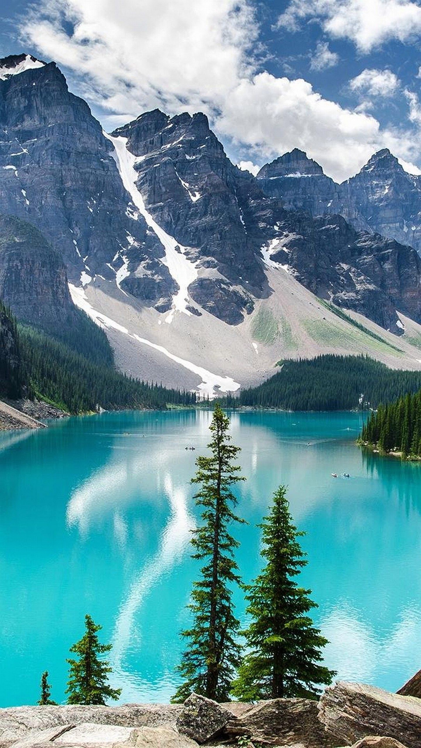 Moraine Lake - HD Wallpaper 