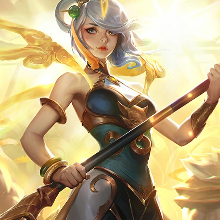 Lunar Empress Lux Wallpaper Engine - League Of Legends Lunar Empress Lux - HD Wallpaper 