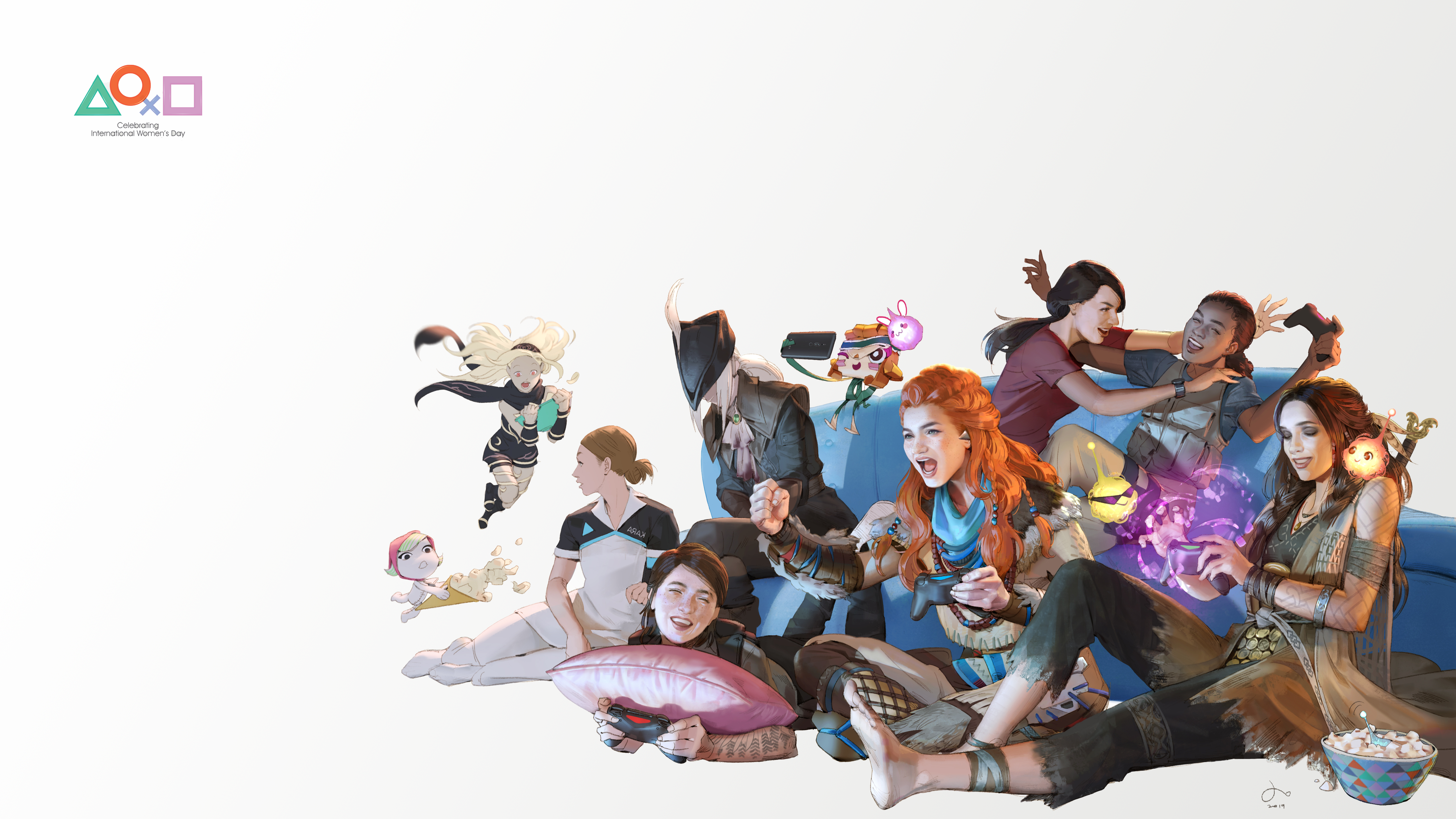 International Women's Day Playstation Phone - HD Wallpaper 