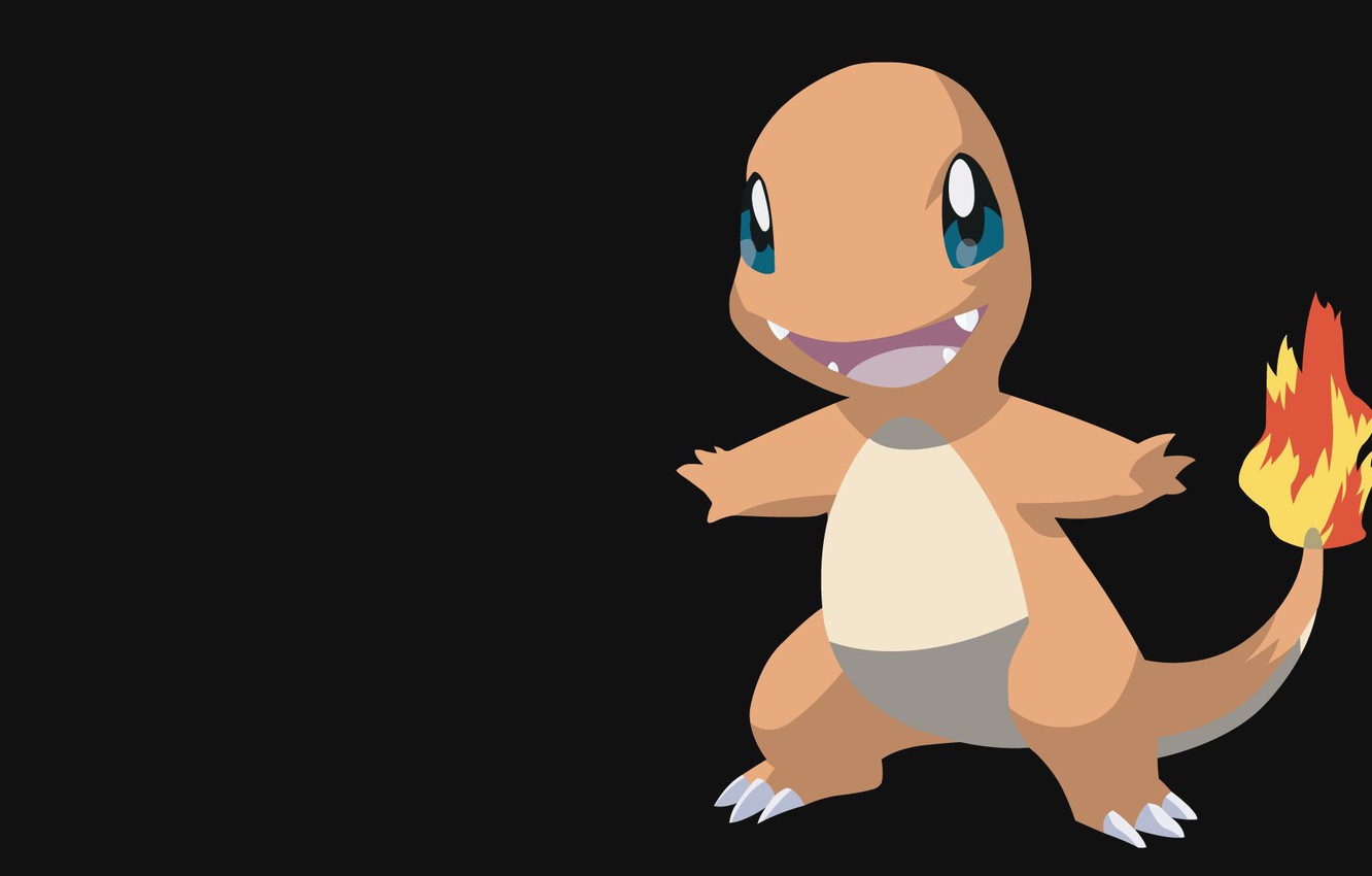 Photo Wallpaper Light, Pokemon, Charmander - Pokemon Charmander - HD Wallpaper 