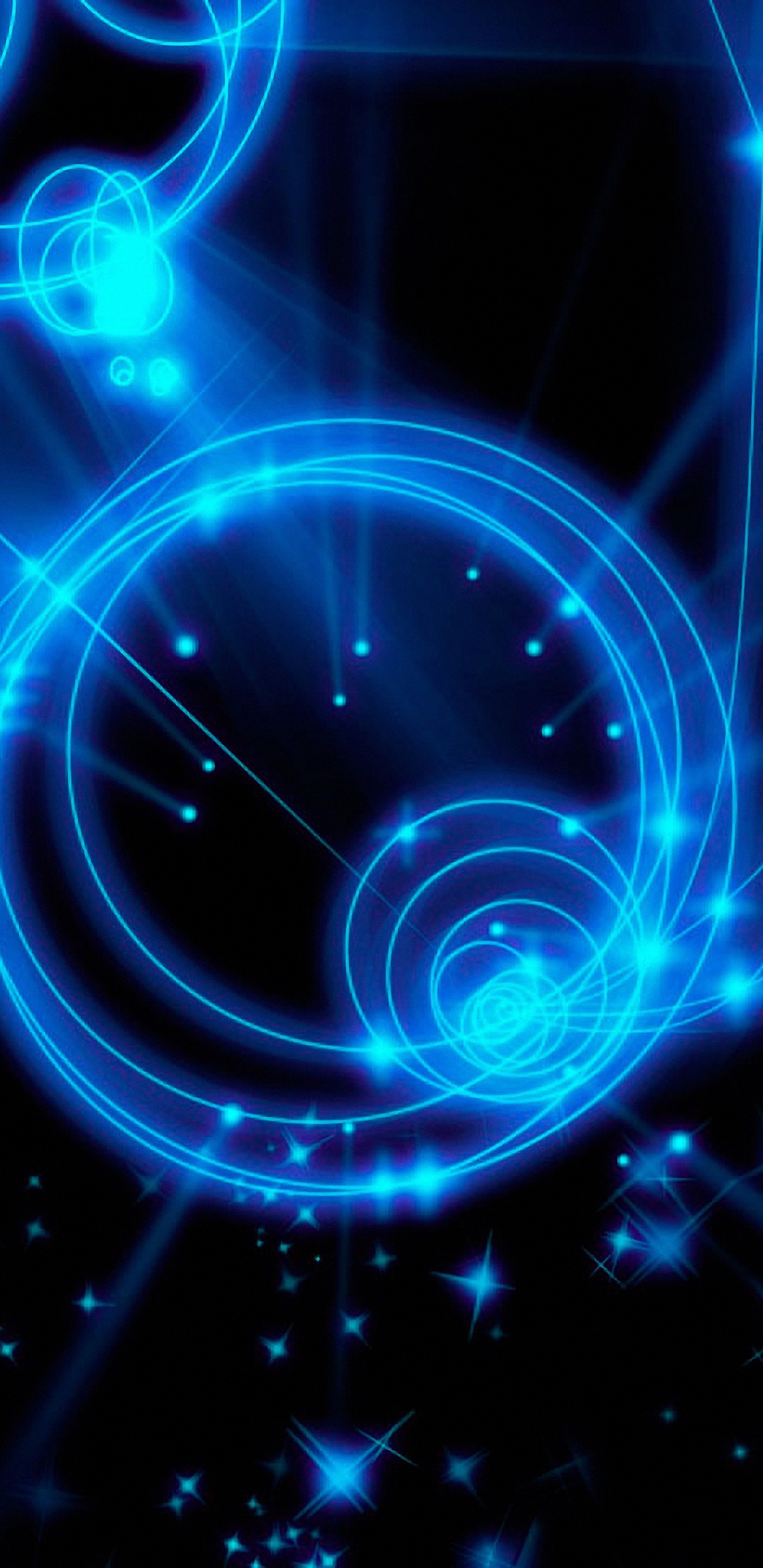 Hd Infinite Wonders Galaxy S8 Wallpapers - Blue Neon - HD Wallpaper 