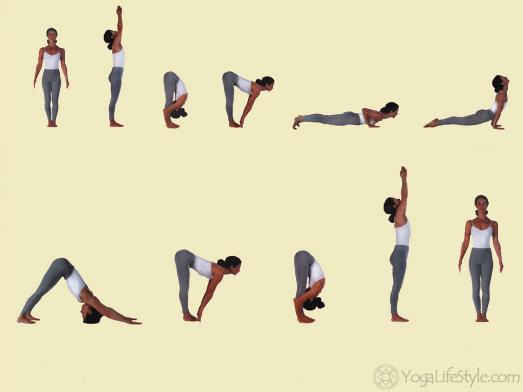 Surya Namaskar A For Beginners - HD Wallpaper 