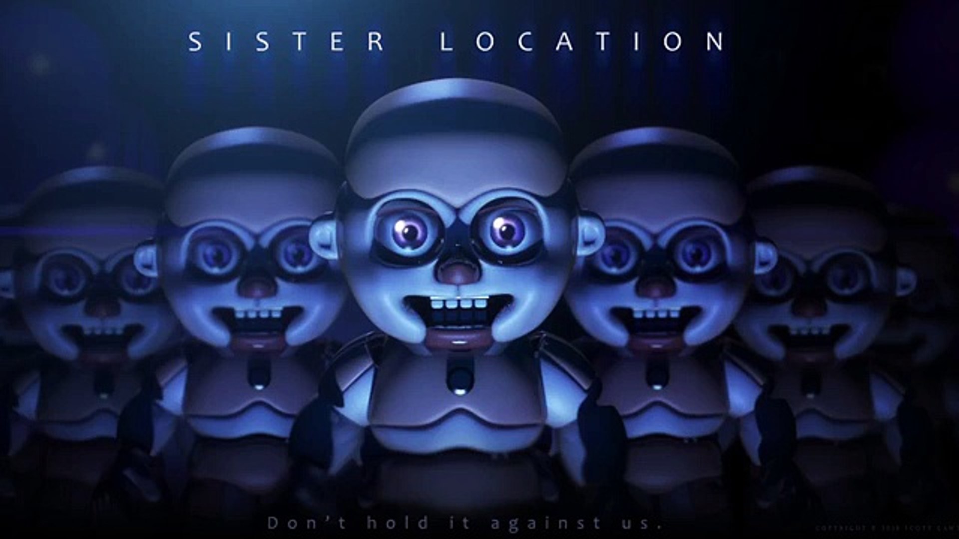 Fnaf Sister Location Teasers - HD Wallpaper 