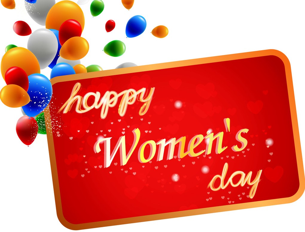 Happy Happy Womens Day Wallpaper Hd - Cute Happy Women's Day - HD Wallpaper 