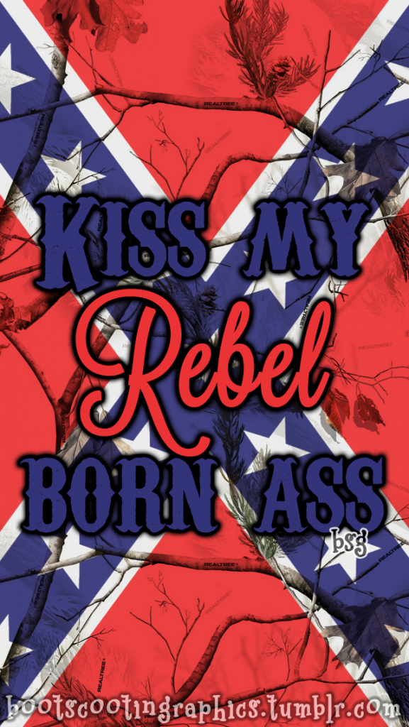 Redneck Wallpapers Pic Hwb24010 - Iphone Wallpaper Rebel Flag - HD Wallpaper 