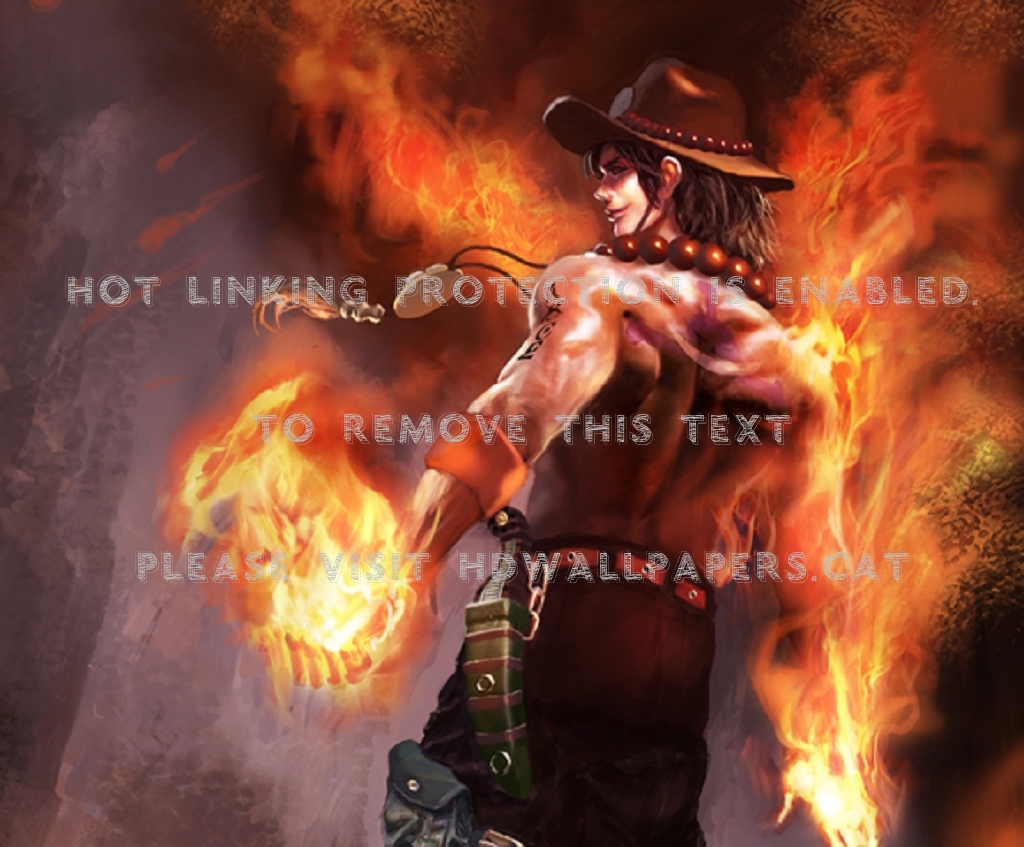 Fire Fist Portgas D Ace Manga Pirate One No - Portgas D Ace Wallpaper Android - HD Wallpaper 