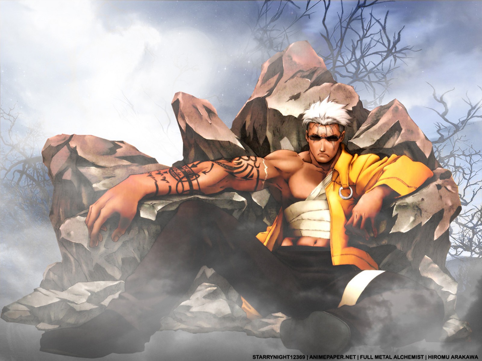 Fullmetal Alchemist Scar - HD Wallpaper 