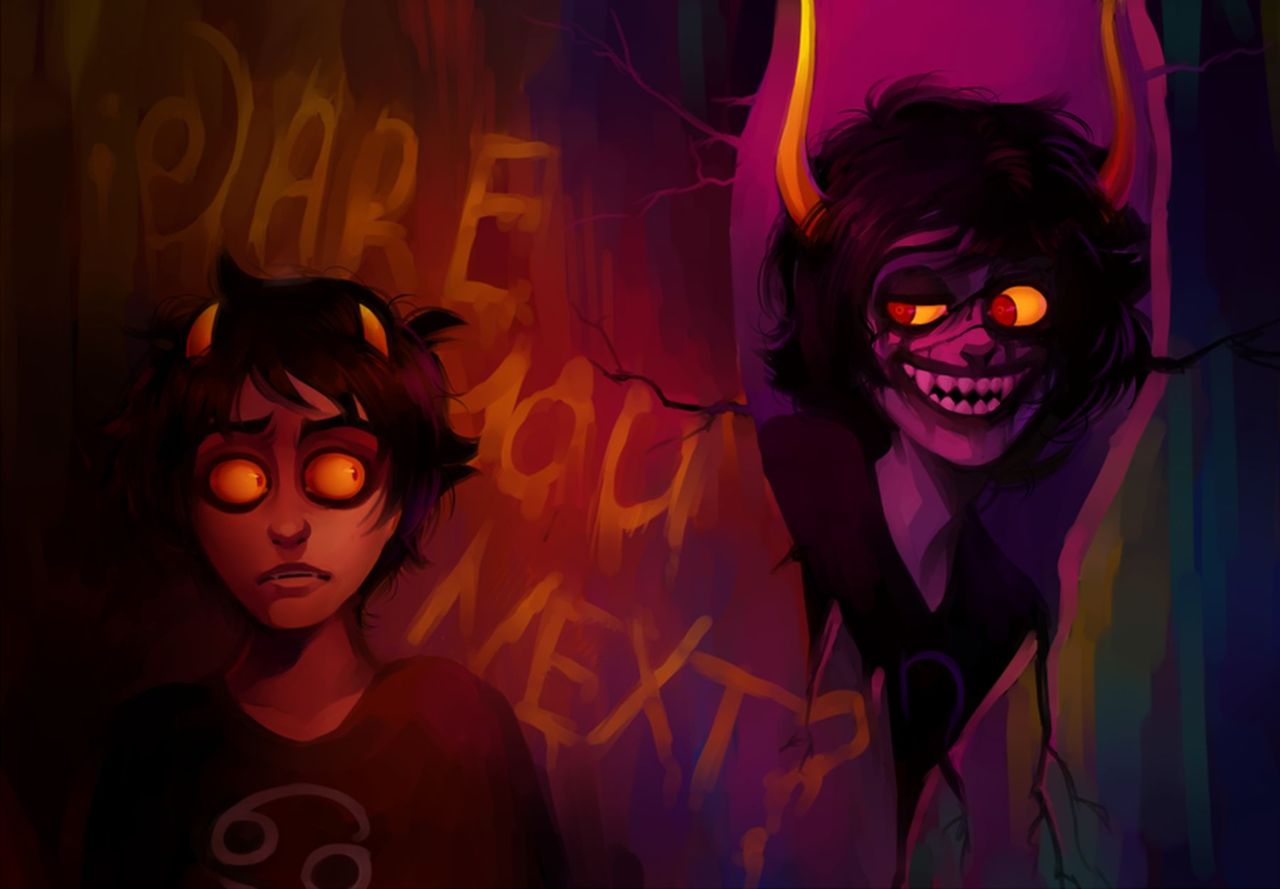 Homestuck Wallpaper Sober Gamzee And Karkat 1280x889 Wallpaper Teahub Io
