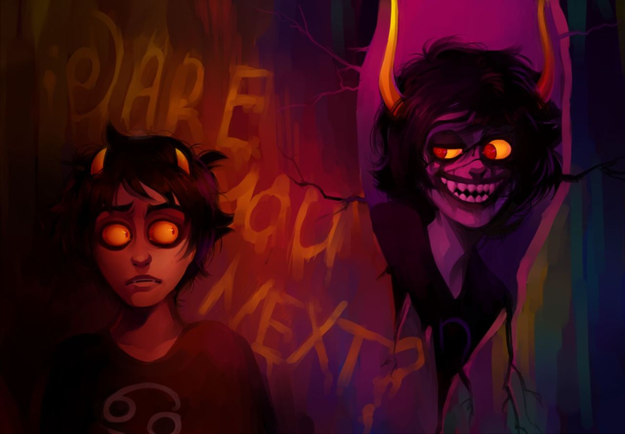 Homestuck Wallpaper - Sober Gamzee And Karkat - HD Wallpaper 