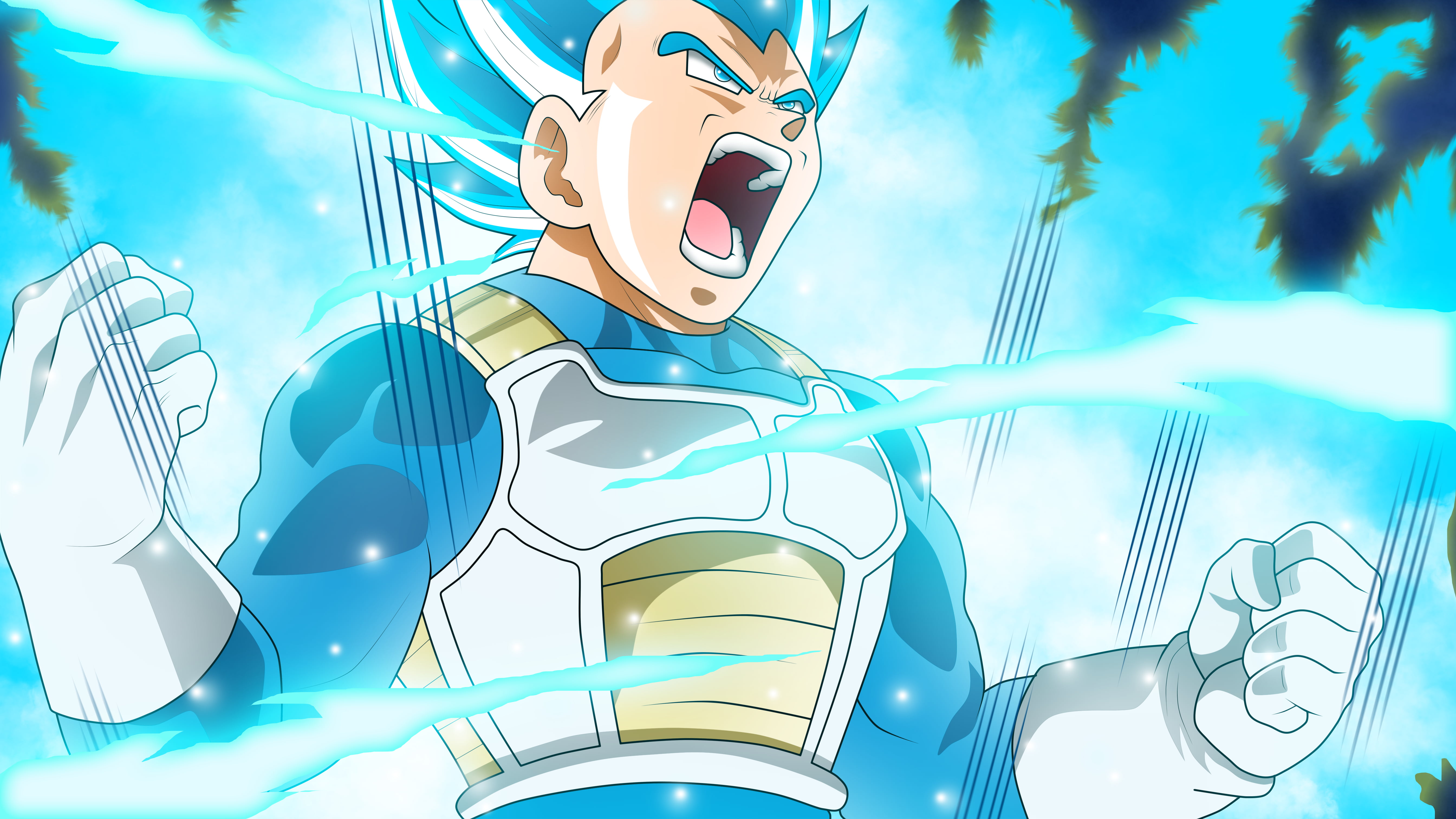 Vegeta Ssj Blue Wallpaper Hd - HD Wallpaper 