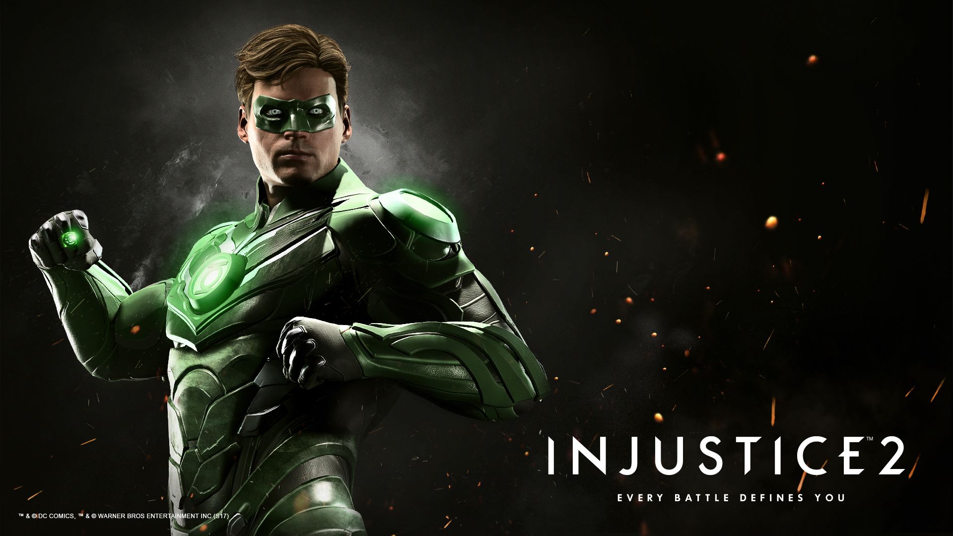 Green Lantern Injustice 2 - HD Wallpaper 