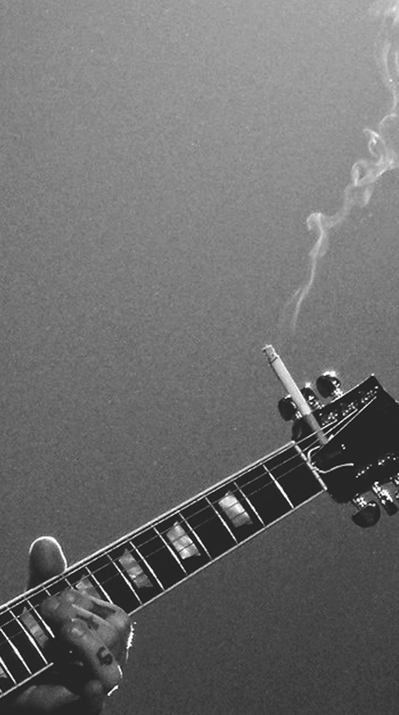 Slash Cigarette Guitar - 792x1419 Wallpaper 