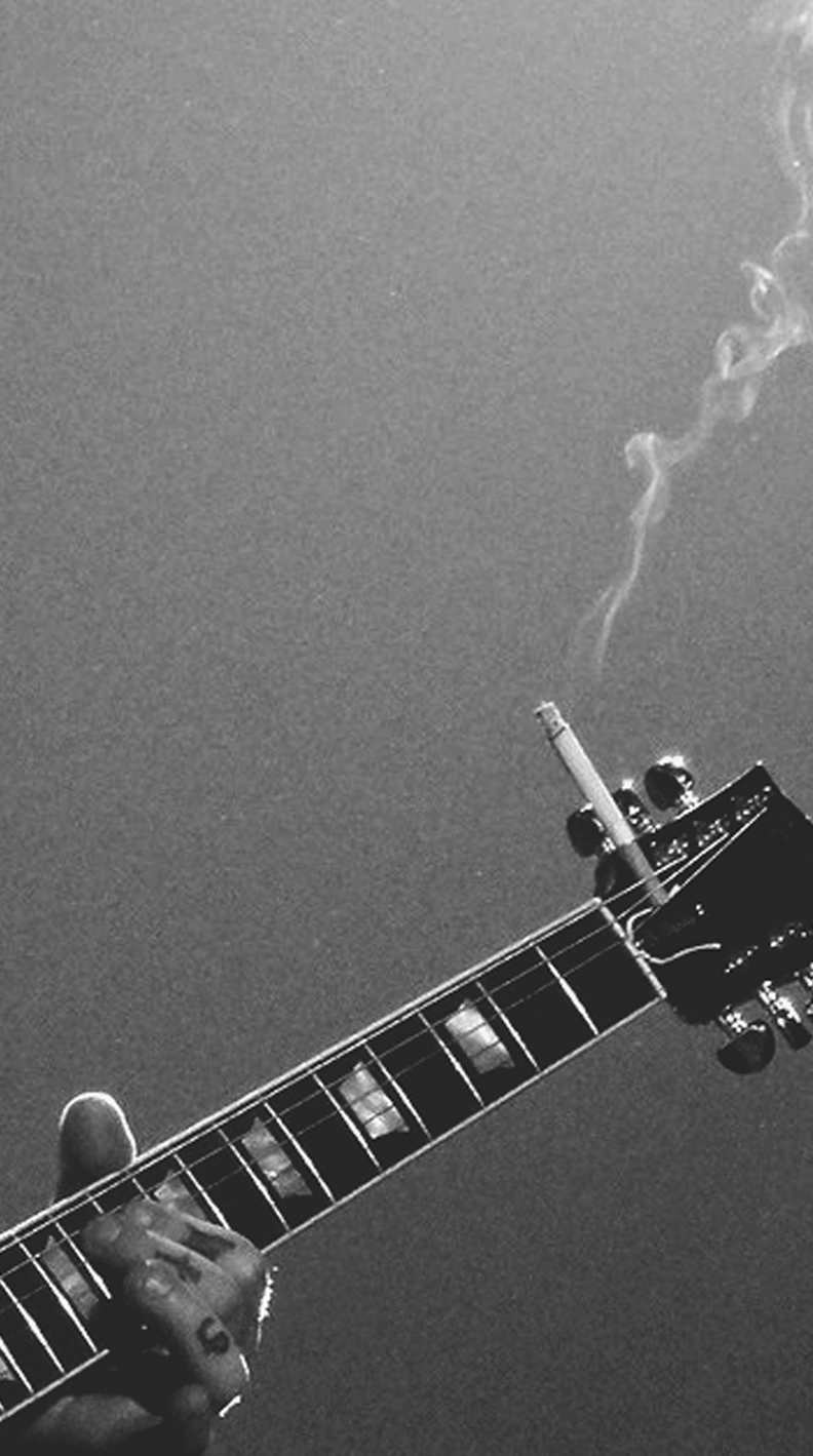 Slash Cigarette Guitar - HD Wallpaper 