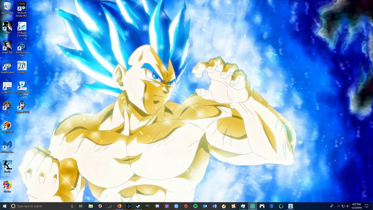 Vegeta Super Saiyan Blue Evolution - HD Wallpaper 