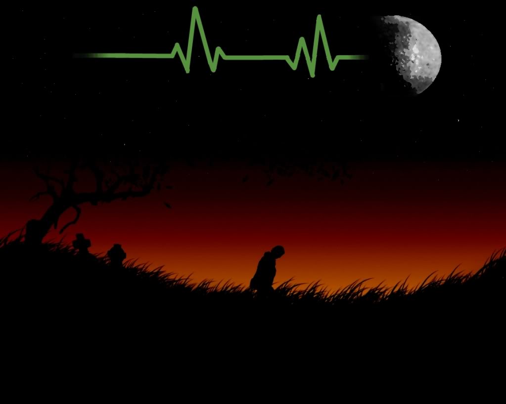 Heartbeat Wallpaper Hd - Darkness - HD Wallpaper 