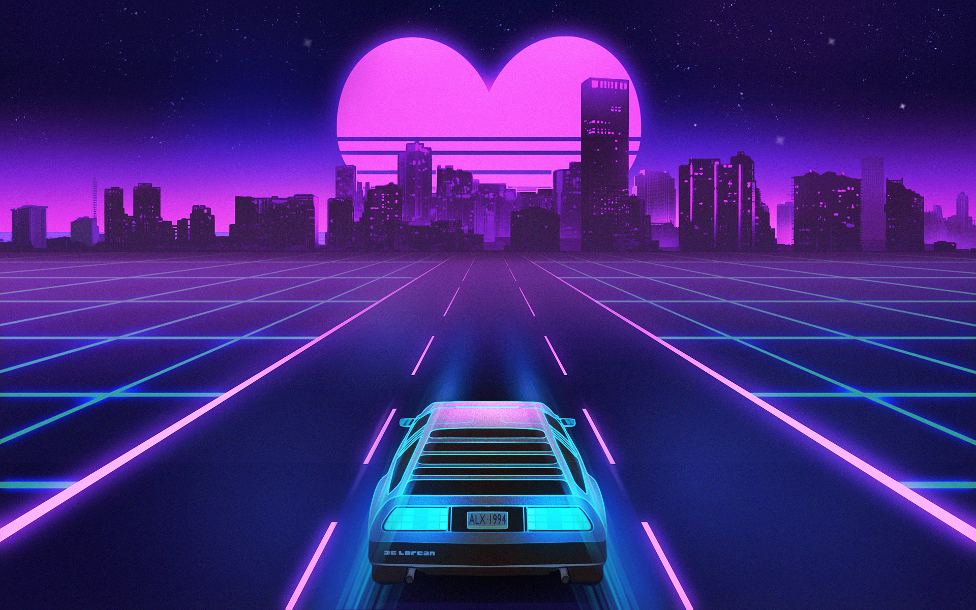 Vaporwave Aesthetic - HD Wallpaper 