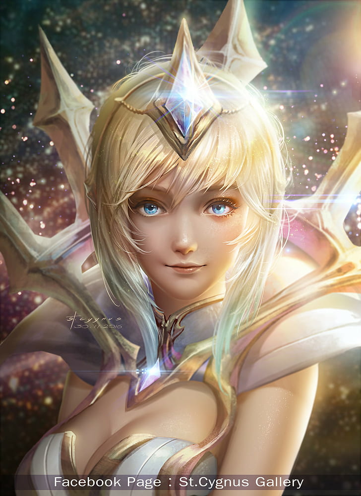 Lux , Hd Wallpaper - Fan Art Lux Elementalist - HD Wallpaper 