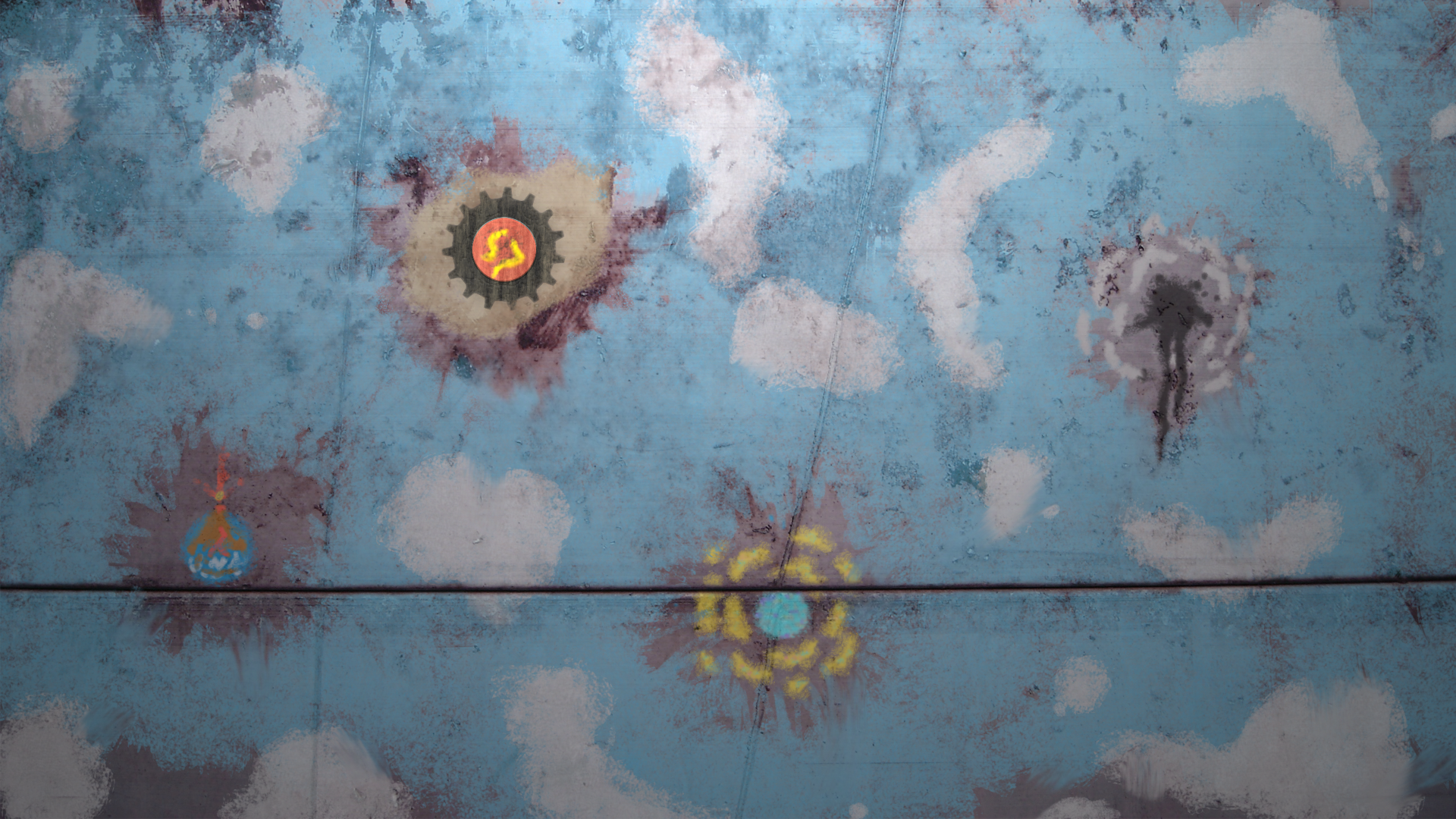 The Planets The Vagabond In Homestuck Drew On The Walls - HD Wallpaper 