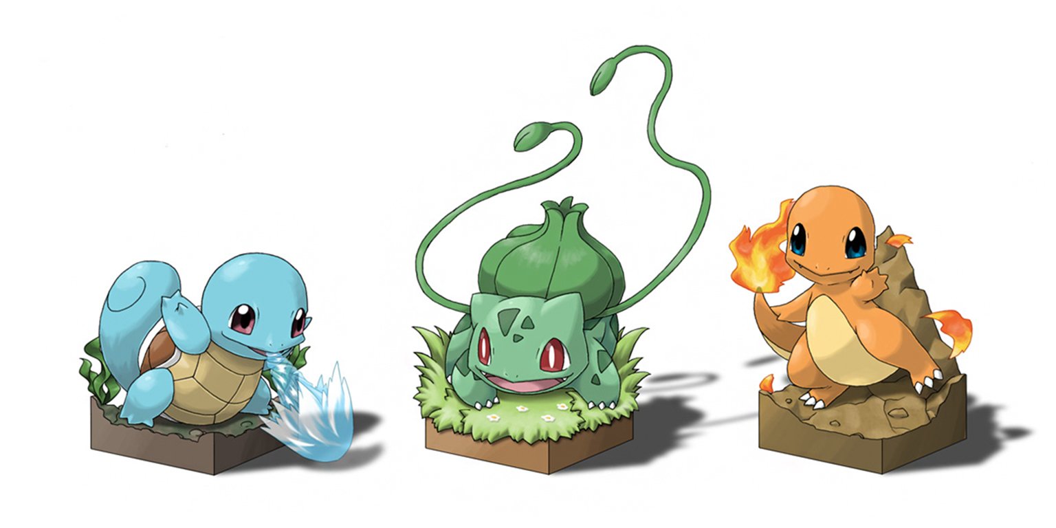 Pokemon Squirtle Bulbasaur Or Charmander Cute - HD Wallpaper 