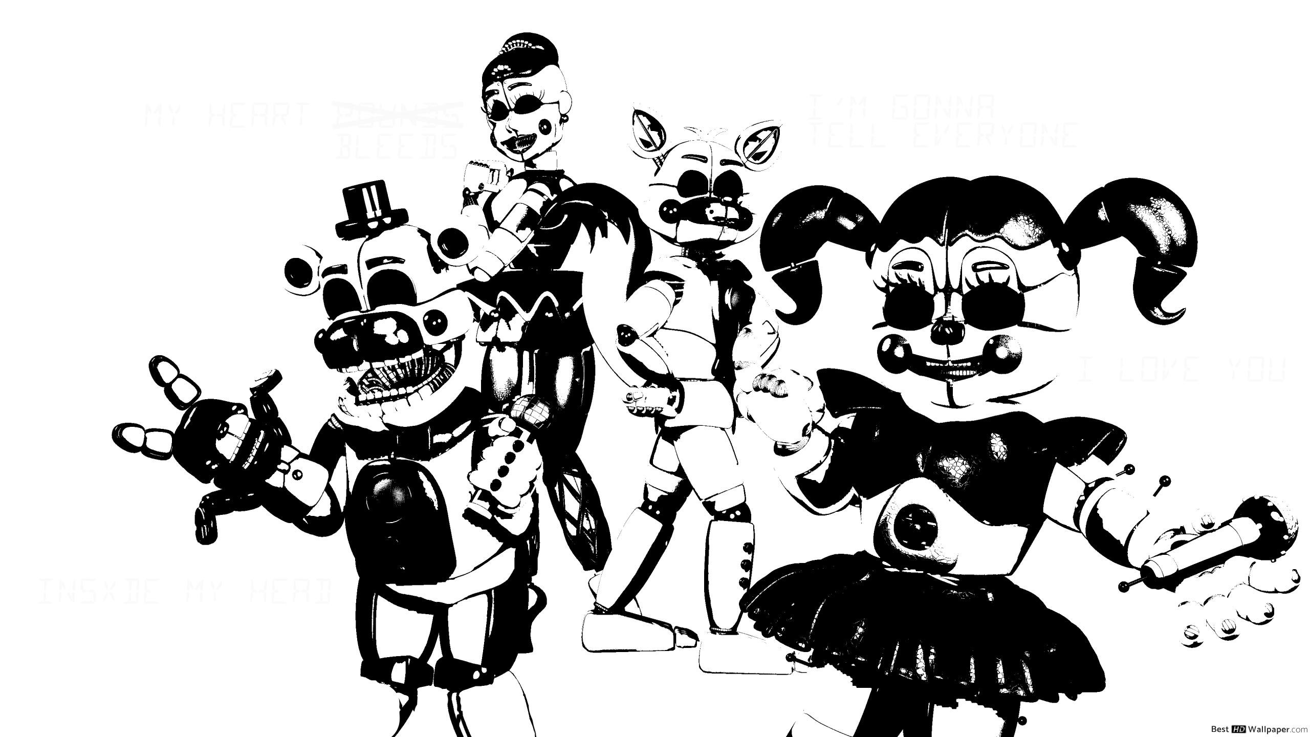 Data-src /w/full/c/9/8/468300 - Fnaf Sister Location Best - HD Wallpaper 