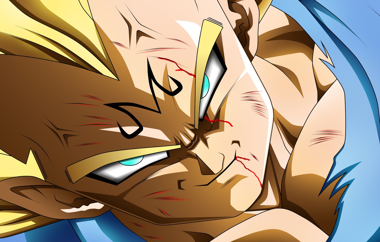 Photo Wallpaper Game, Alien, Anime, Manga, Powerful, - Majin Vegeta Hd - HD Wallpaper 