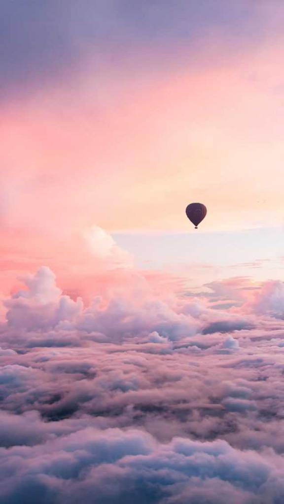 Above Clouds Aesthetic - HD Wallpaper 