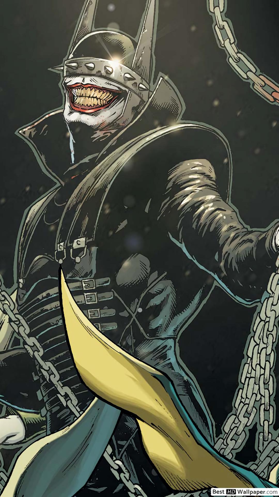 Batman Who Laughs Wallpaper Iphone - HD Wallpaper 