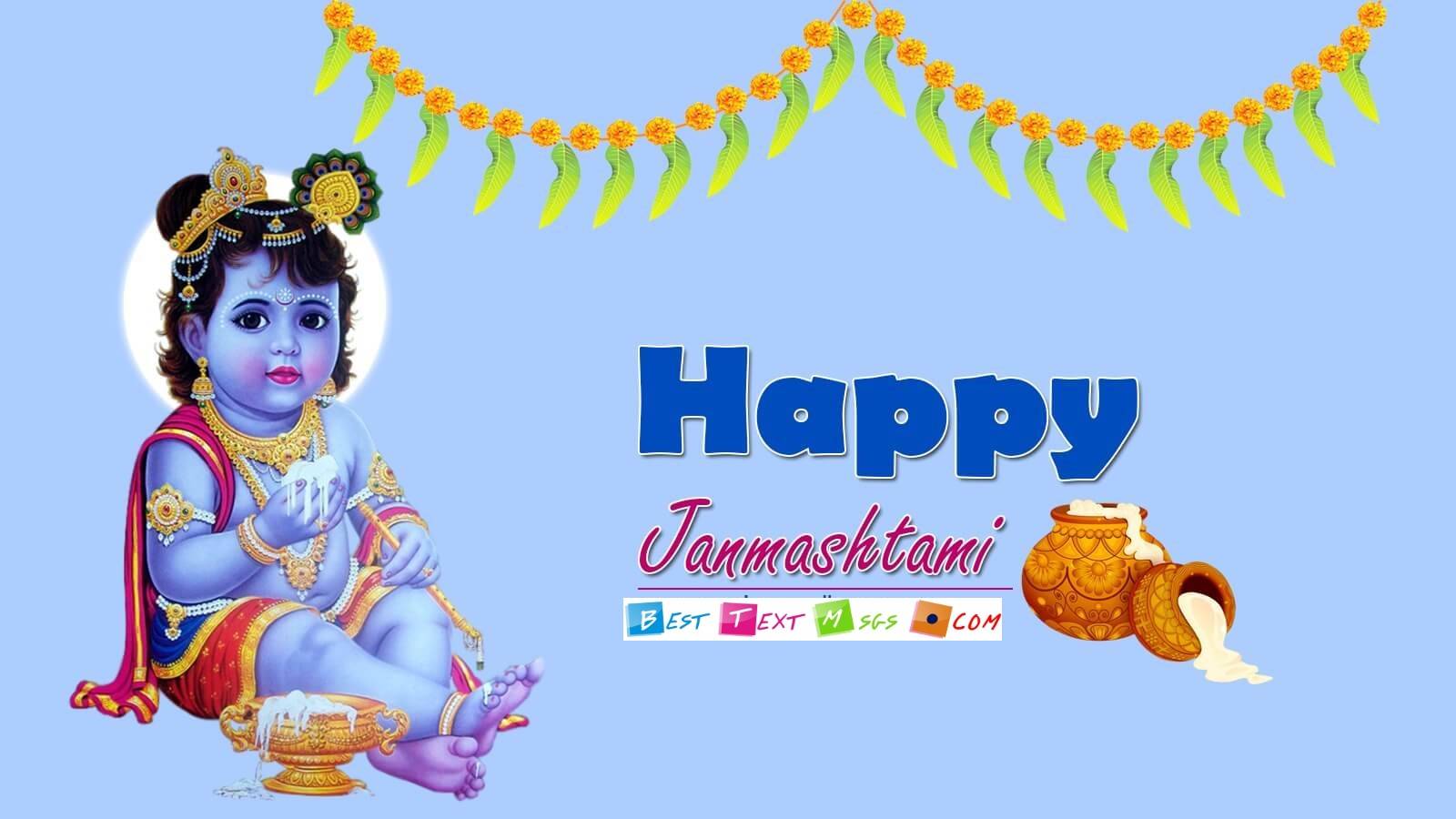 Shri Krishna Janmashtami Wallpapers Hd - Happy Janmashtami Hd - HD Wallpaper 