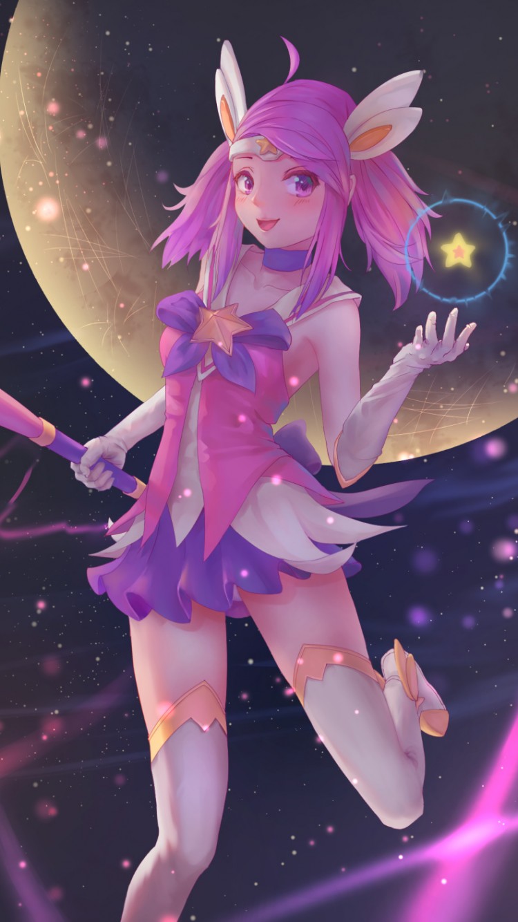 Star Guardian Lux Head - HD Wallpaper 