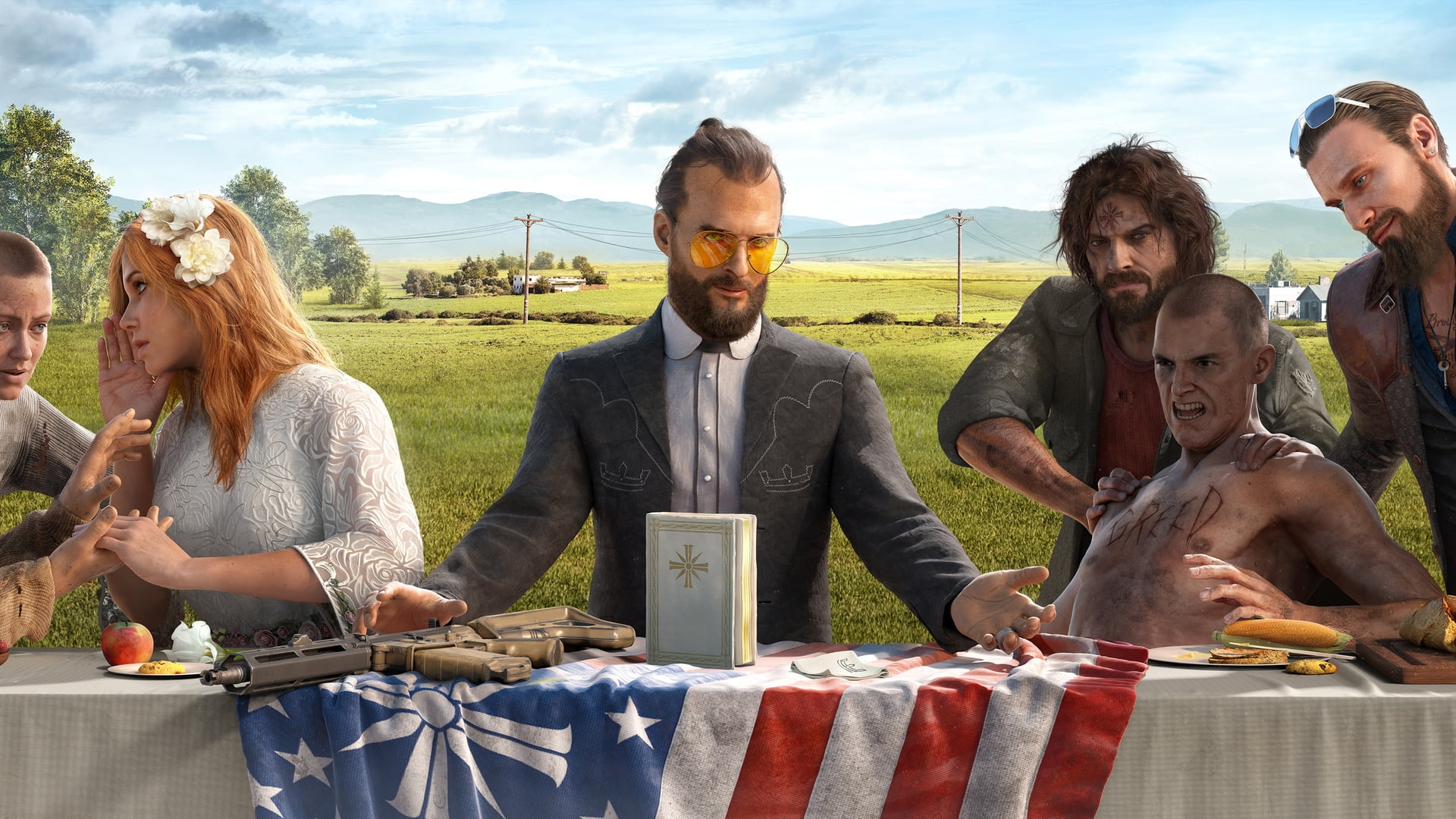 Far Cry 5 Joseph Seed - HD Wallpaper 