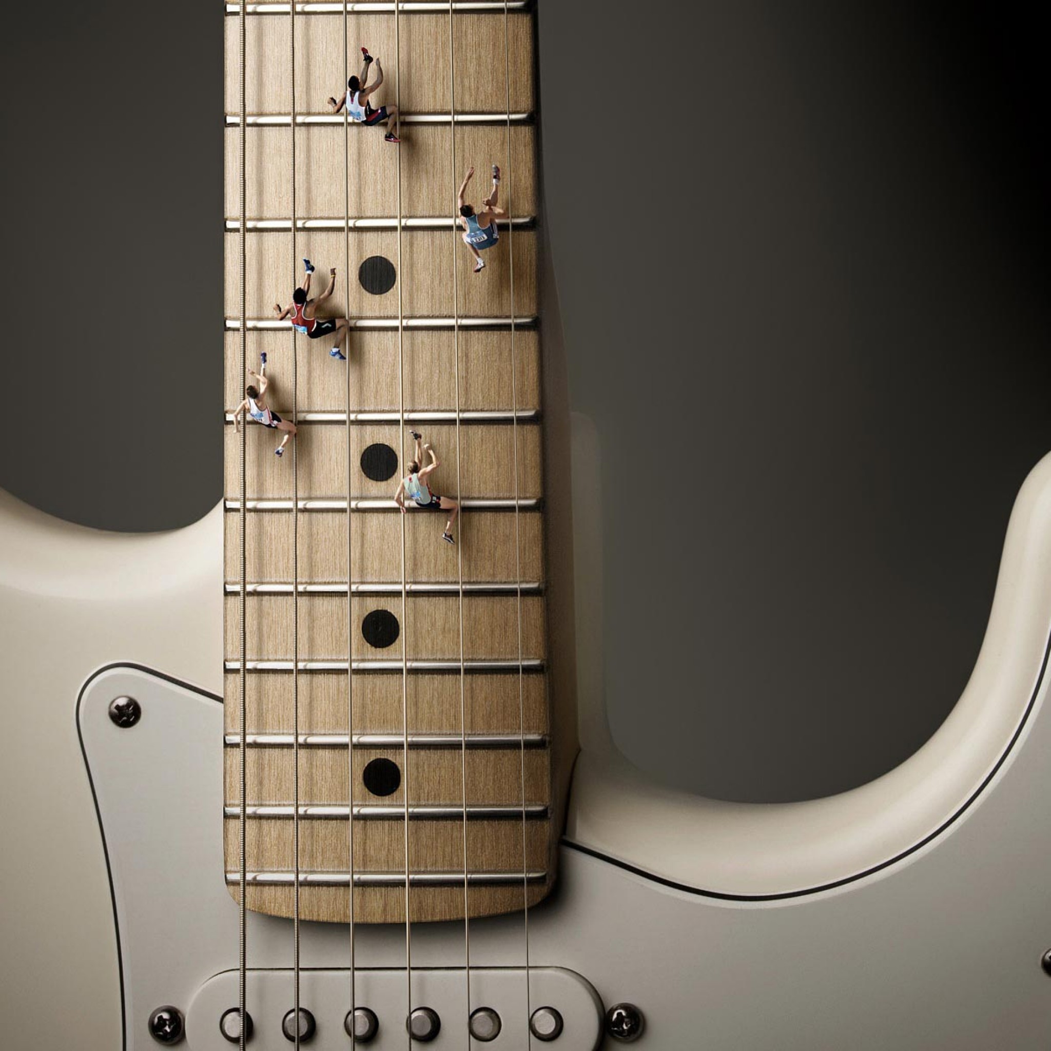Guitar Wallpapers For Iphone - Guitar Photo Manipulation - HD Wallpaper 