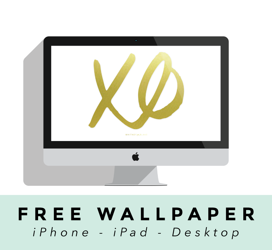 Xo Free Iphone, Ipad, And Desktop Wallpaper Download - Computer Monitor - HD Wallpaper 