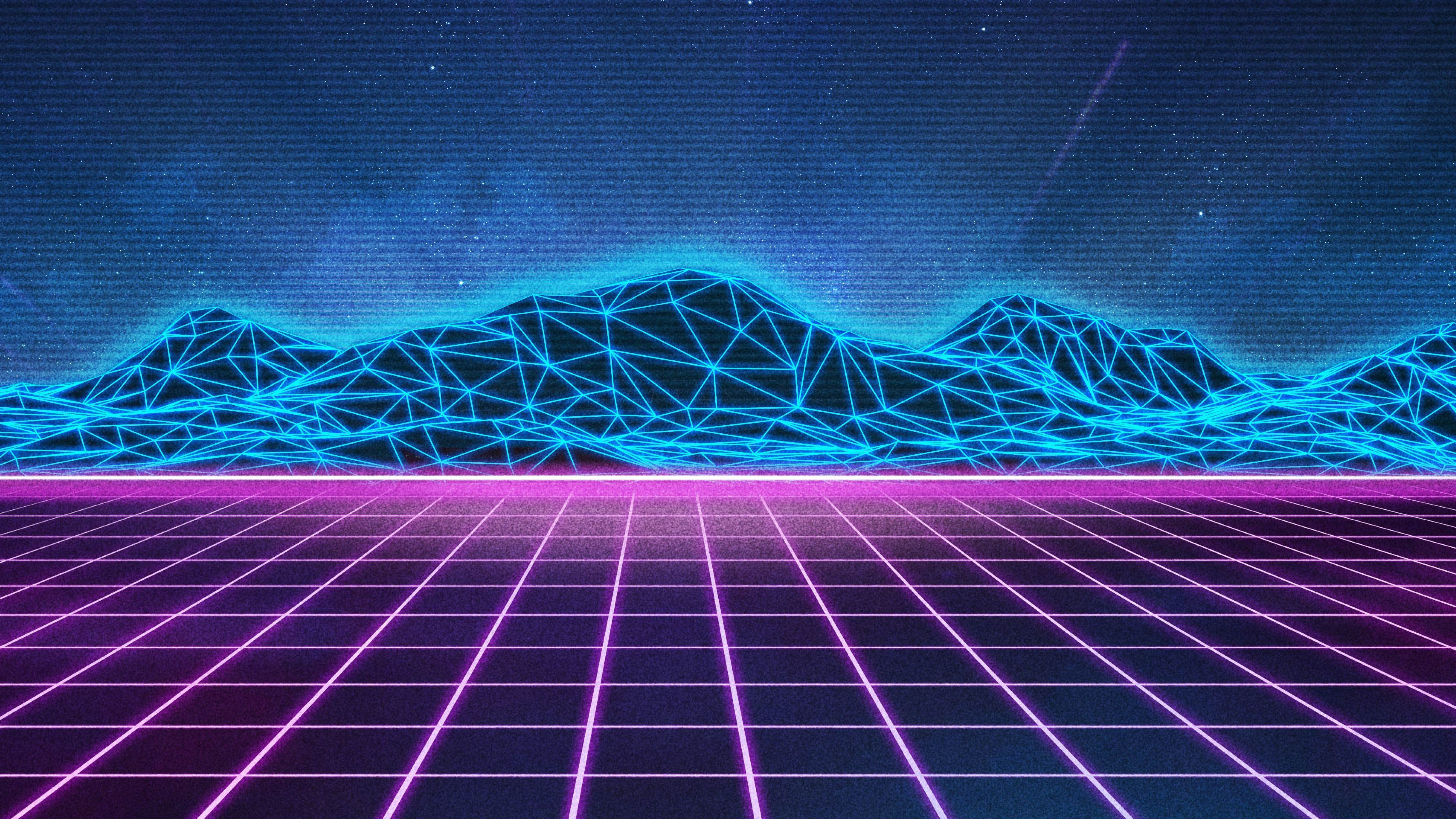Retro Wave - HD Wallpaper 