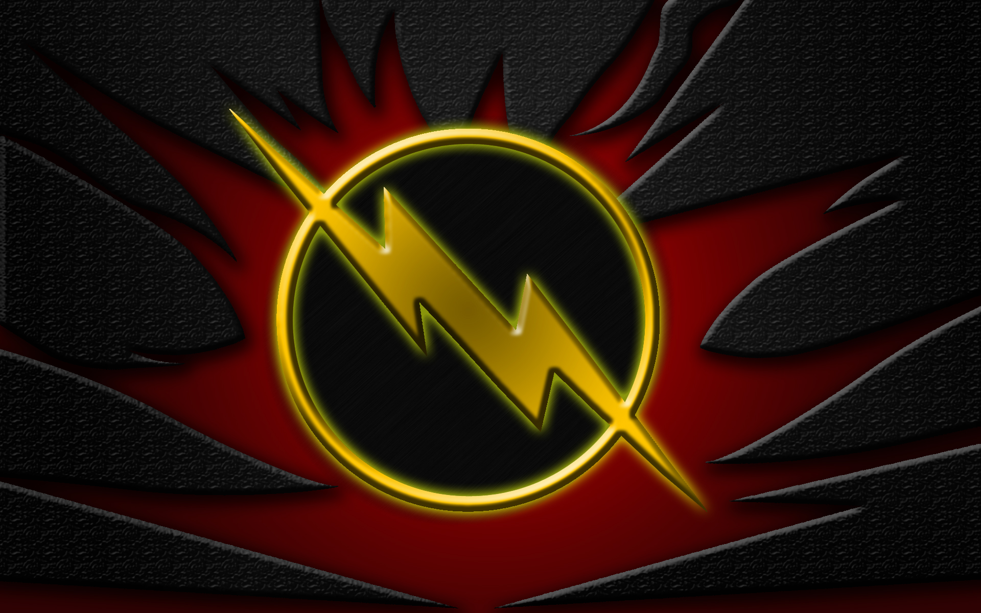 Flash Reverse Flash New 52 Symbol - HD Wallpaper 