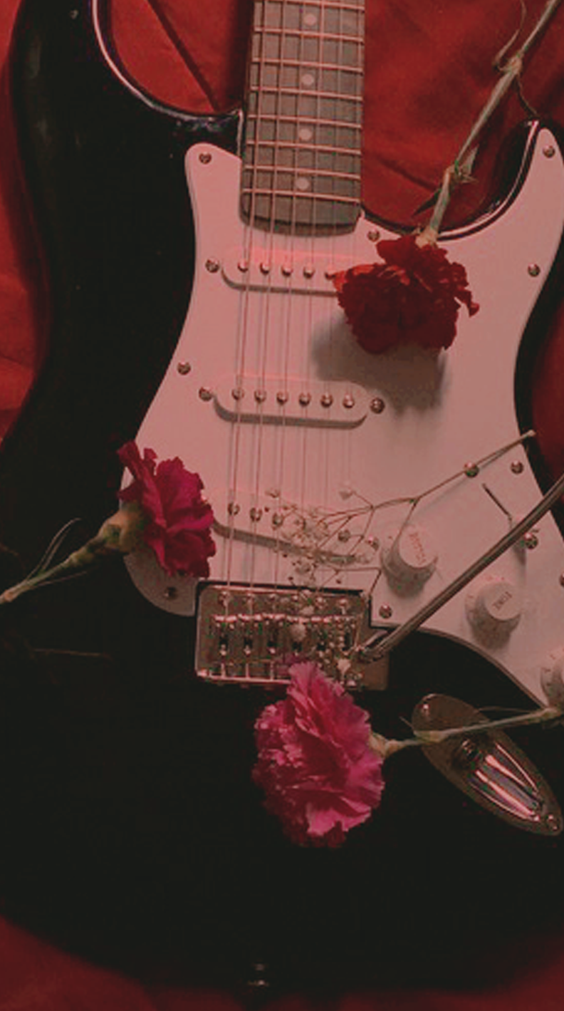 Aesthetic Guitar - HD Wallpaper 