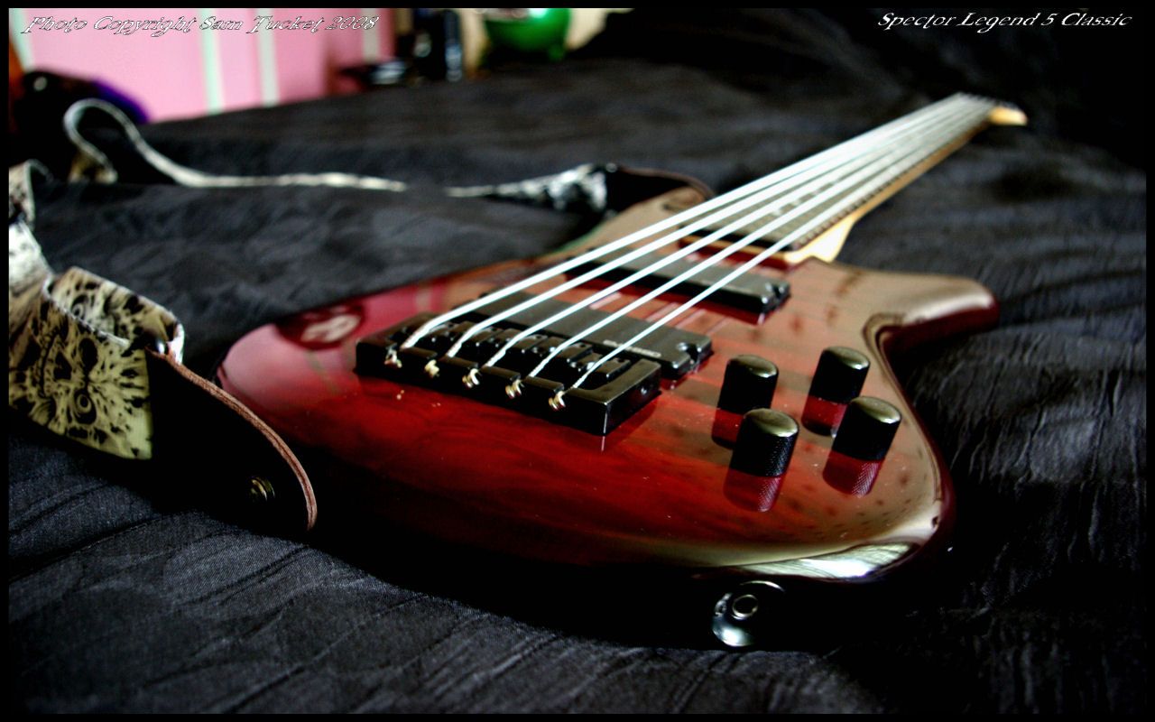 Bass Guitar Full Hd - HD Wallpaper 