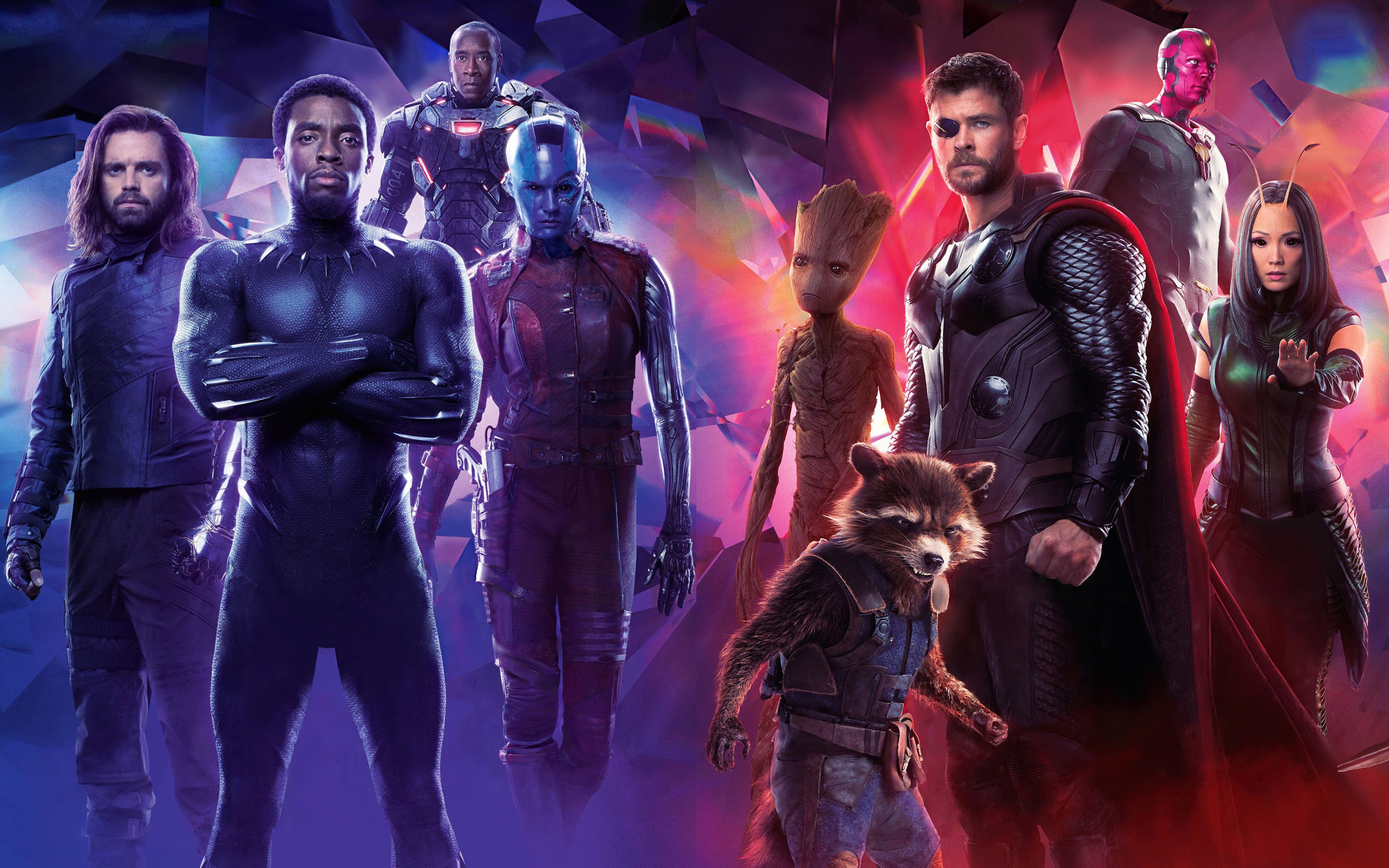 Avengers Infinity War Wallpaper Hd Wallpaper Wallpaper - Doctor Strange And  Black Panther - 3840x2400 Wallpaper 