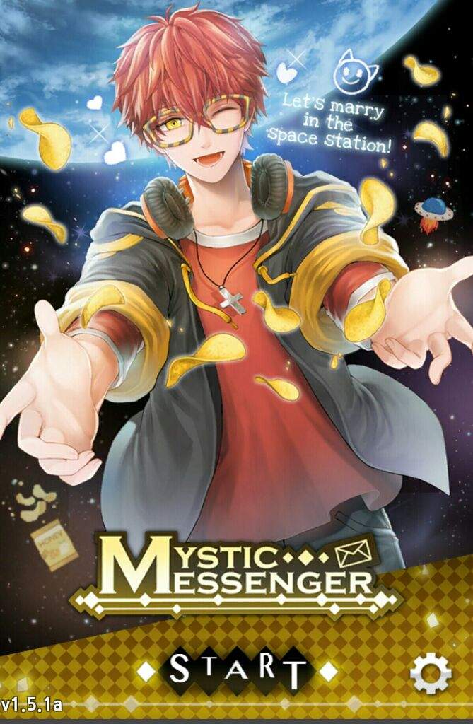 User Uploaded Image - 707 Mystic Messenger Lets Marry In The Space Station - HD Wallpaper 
