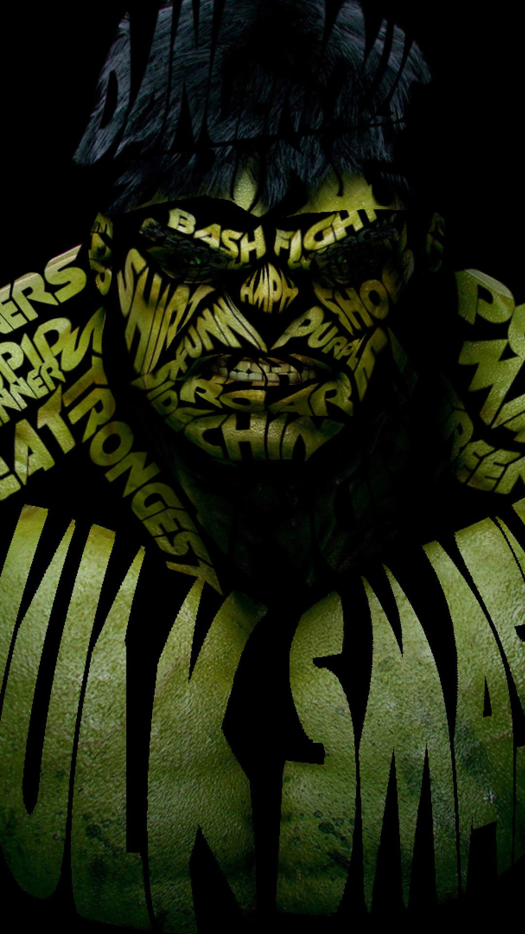 Incredible Hulk The Incredible Hulk Typographic Portrait - Hulk Wallpaper Hd Iphone - 1080x1920 Wallpaper Incredible Hulk The Incredible Hulk Typographic Portrait - Hulk Wallpaper Hd Iphone - 1080x1920 Wallpaper
