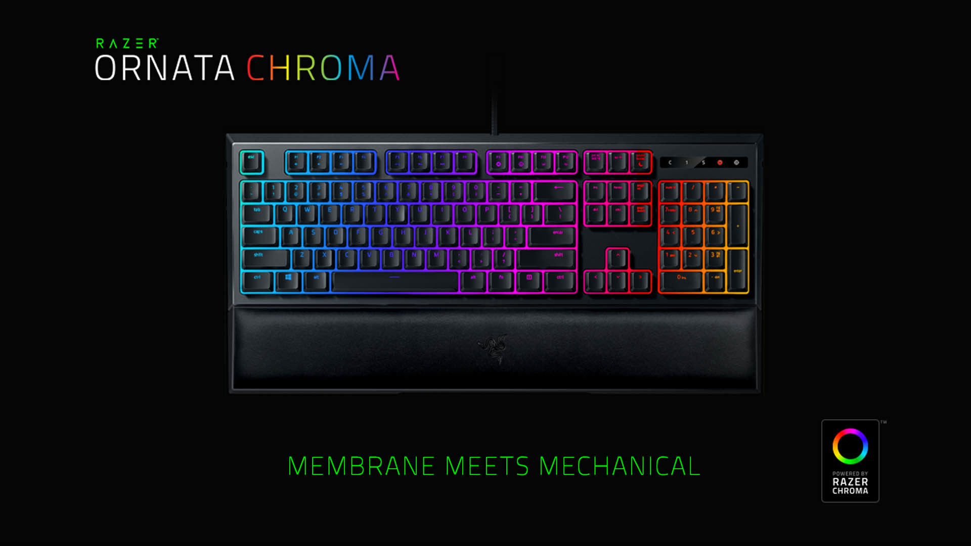 Razer Ornata Chroma Membrane Meets Mechanical - HD Wallpaper 