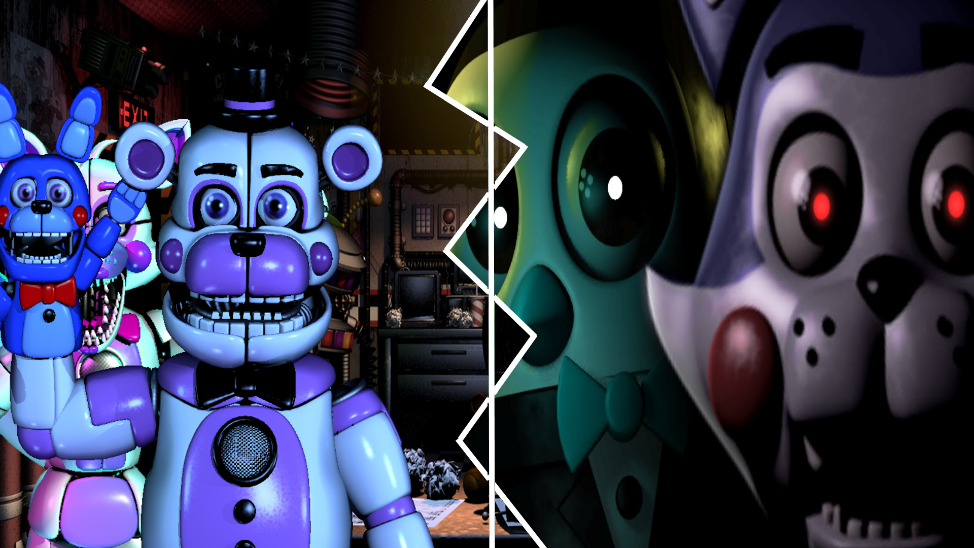 Five Nights At Freddy's Sl Extra Mode - HD Wallpaper 