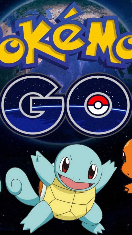 Wallpaper Pokemon Go, Squirtle, Charmander, Bulbasaur - Pokemon Wallpapers For Google Pixel - HD Wallpaper 